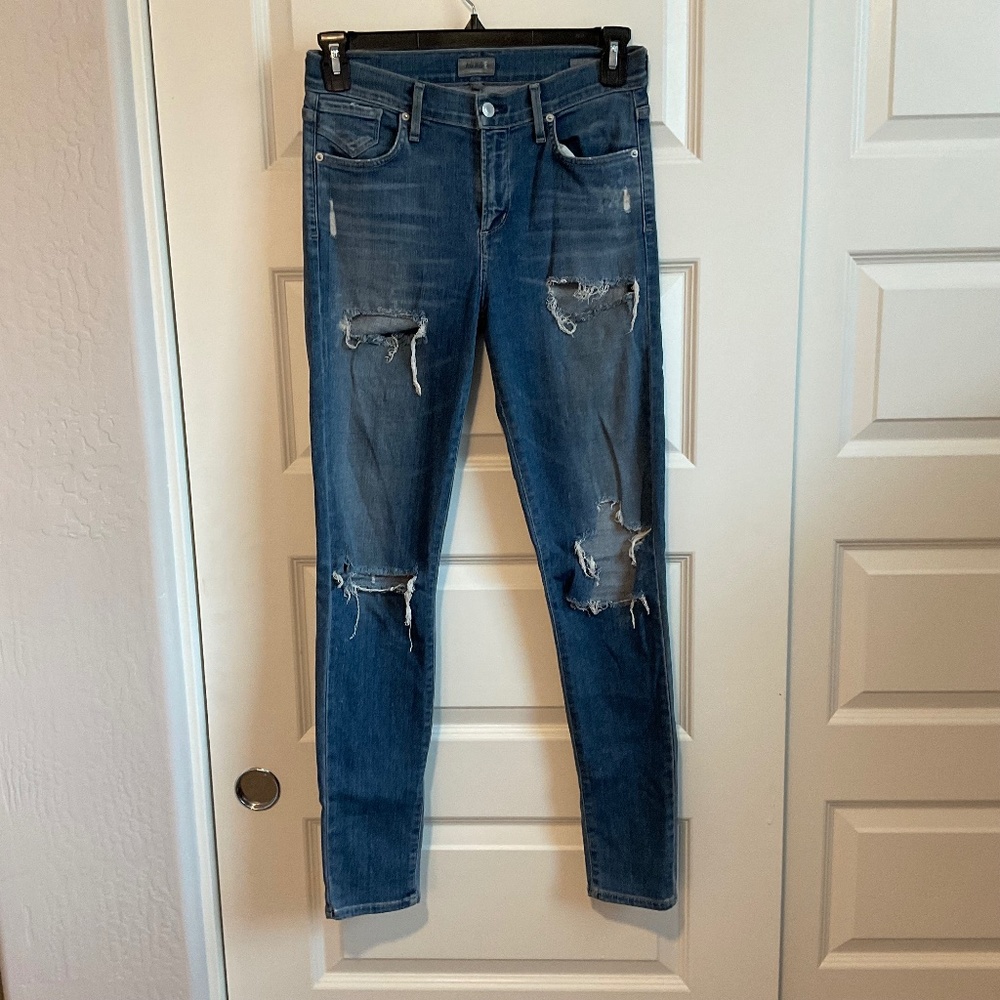 AGOLDE Sophie Skinny Distressed Jeans‎ - Size 28
